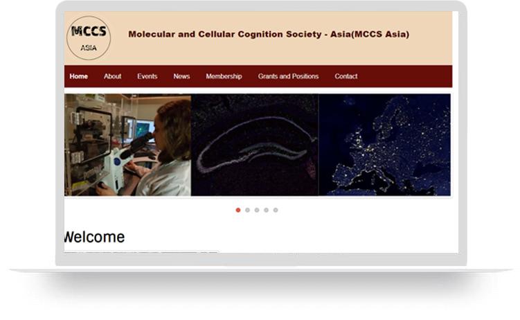 亚洲分子与细胞认知学会网站建设案例：MCCS Asia